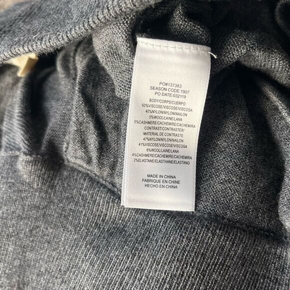 Mills Supply Men’s Graphite Extremely Soft & Light Cashmere Joggers NWT Size S - Picture 10 of 14